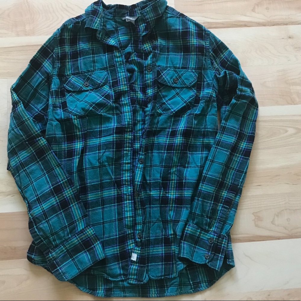 Plaid flannel shirt Size XS